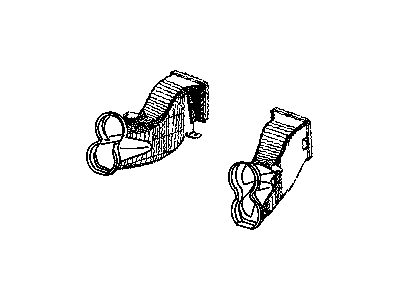 Jeep 55117056AA DUCT Air Outlet