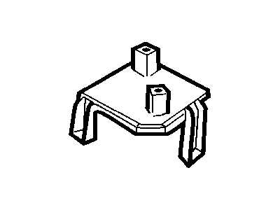 Mopar 55037038AC Console Base Bracket