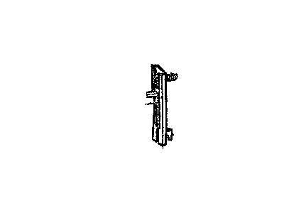 Dodge 55361000AA ADJUSTER Seat Belt Turning Loop