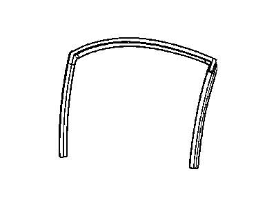 Dodge Stratus Door Seal - 4814638AC