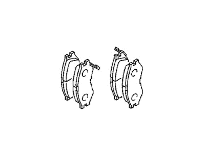 1999 Chrysler Sebring Brake Pad - V1013540AB
