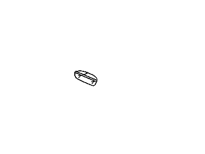 Dodge 1BG30XDVAA PLUG Door Trim Panel Inside Handle