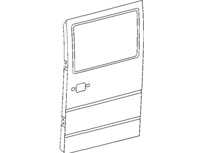 Dodge 5123801AA DOOR Side Cargo