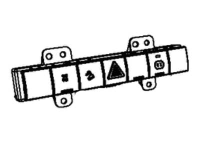 Jeep 56054276AB SWITCH 3 Gang
