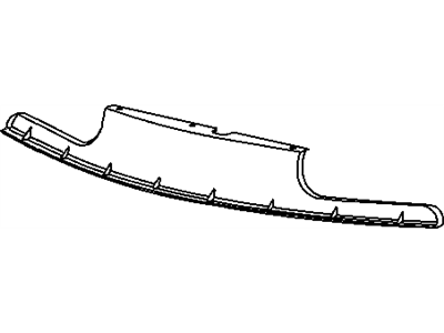 Mopar 5029991AA Bracket Fascia
