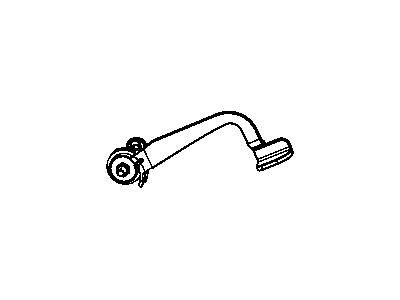 Jeep 5057170AD LEVER Tilt Column Release