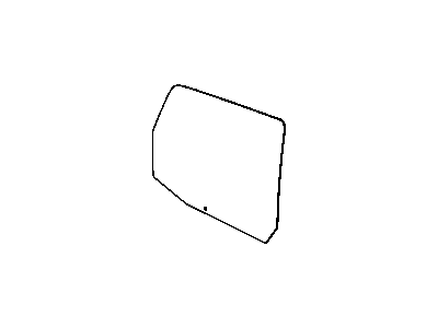 Jeep 55395249AB GLASS Front Door