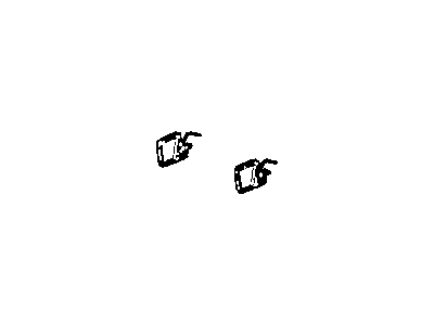 Jeep 55397216AA SPACER Quarter Window