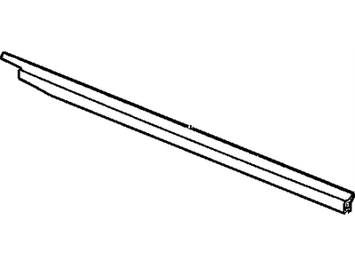 Dodge Ram Wagon Door Seal - 55346672AC