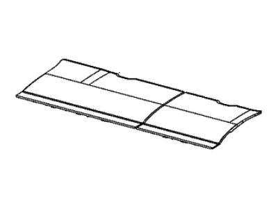 Chrysler 5RJ47DX9AC PANEL CLOSEOUT Between 2nd and 3rd Row