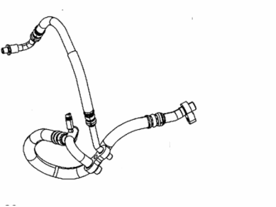 Dodge Dart A/C Hose - 68081636AG