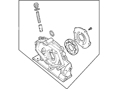 Chrysler 4667884 PUMP Engine Oil