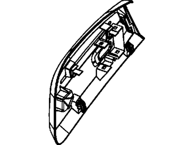 Dodge 1JU811K7AA SHIELD Seat Outboard Front Shield