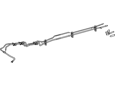 Jeep 52059587AD BUNDLE Fuel Supply and Vapor Lines