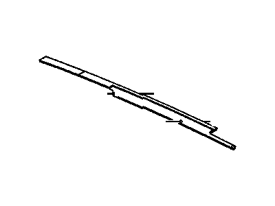 Jeep 55360174AC MOLDING Roof