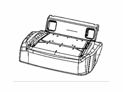 Jeep Gladiator Seat Cushion - 68347470AA