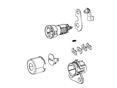 Ram Door Lock Cylinder - 68440833AA