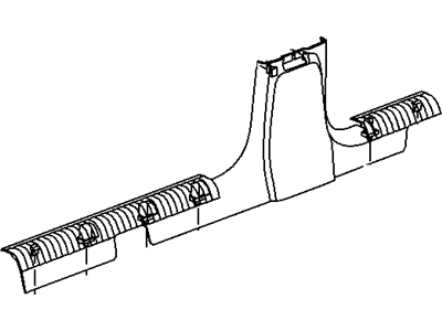Jeep 5GG23BD5AM PANEL Side Sill