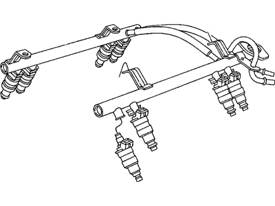 Dodge Ram 2500 Fuel Injector - 53031571