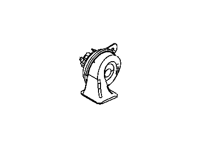 Mopar 4671942AF Horn And Bracket High Note