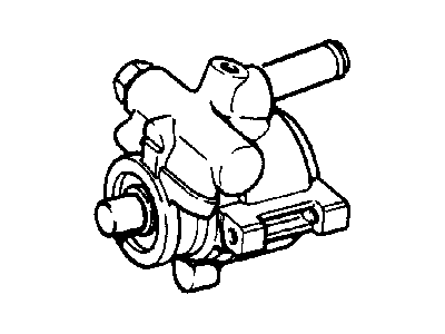 1998 Jeep Wrangler Power Steering Pump - 52088018