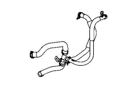 Chrysler 5072186AA HOSE Water Pump Inlet
