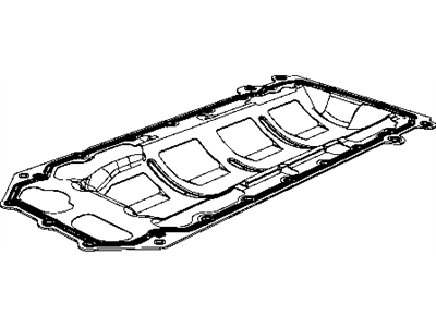 Dodge 5038377AA GASKET Engine Oil Pan