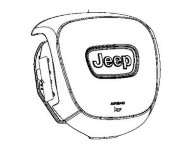 2020 Jeep Grand Cherokee Air Bag - 5XJ122X9AK
