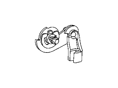 Dodge 4796390 LEVER Sliding DoorLock Cylinder