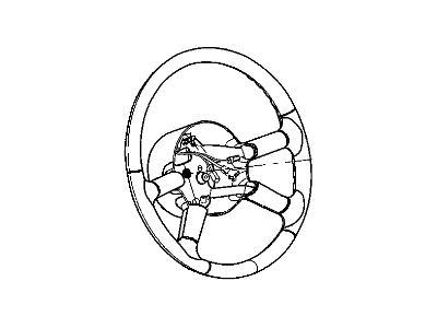 Chrysler PT Cruiser Steering Wheel - 1EX911DAAA