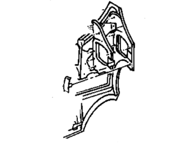 Mopar 4848025AB Shield Heat