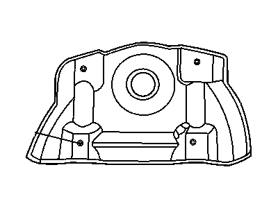 Dodge 4693348AB SHIELD Exhaust Manifold