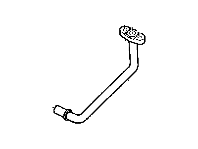 Jeep 5183073AA PIPE Turbo Oil Drain