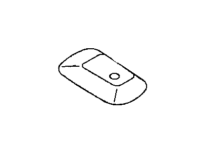 Chrysler MR760385 LID Floor Console Bin