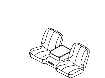 Dodge 1NL801D3AA COVER Front Seat Back