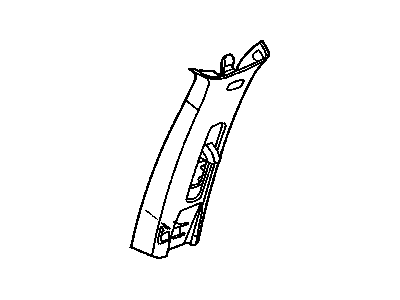 Ram 1DE22BD1AA PANEL B Pillar Upper Trim
