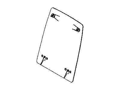 Dodge 1FW141J3AA PANEL Seat Back