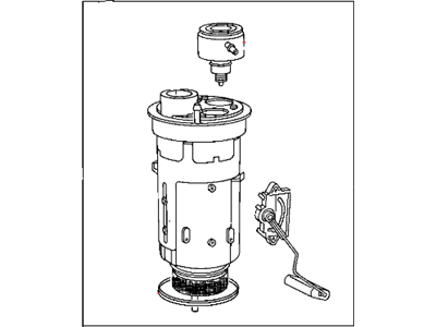 Dodge 5014318AA MODULE KIT Fuel Pump/Level Unit