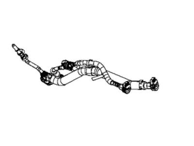 Jeep 68378404AD TUBE Fuel Supply and Return