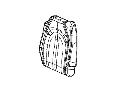 Mopar 6EC98LA3AA Cover Rear Stowage Seat Back