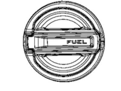 2020 Jeep Gladiator Fuel Door - 68442508AA