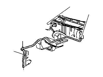 Chrysler 4596467AB TUBE Heater Core