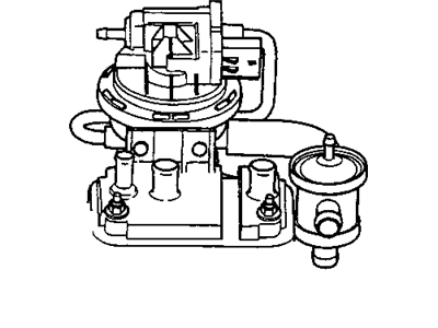 Chrysler 4815990AA BRACKET Leak Detection Pump