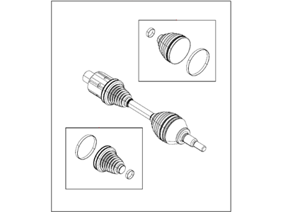 2021 Ram 1500 Classic Axle Shaft - 52123702AC