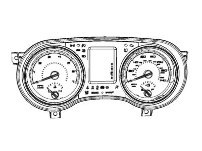 Chrysler Speedometer - 68281430AB