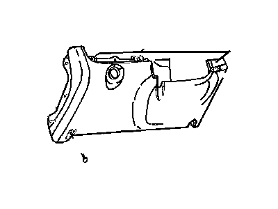 Chrysler Sebring Steering Column Cover - RA66XTMAB