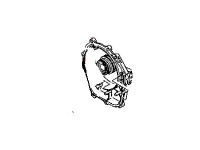 Chrysler MD763194 COVER Transmission Case