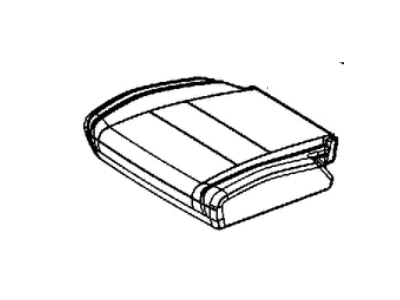 Dodge 6QU04LR5AA COVER Rear Seat Cushion 3rd Row