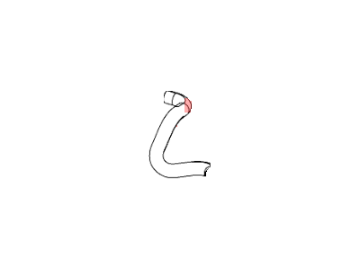 Jeep 55111210AC HOSE Radiator Outlet