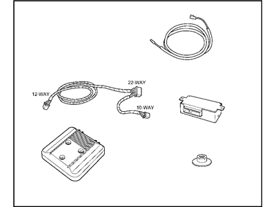Chrysler 82210297 INSTALL KIT Satelite Receiver